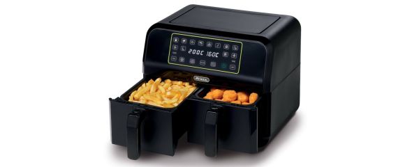 Ariete 8L Double Electric Fryer - Black Ariete 8L Double Electric Fryer - Black