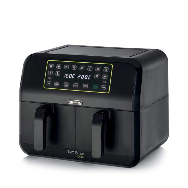 Ariete 8L Double Electric Fryer - Black Ariete 8L Double Electric Fryer - Black