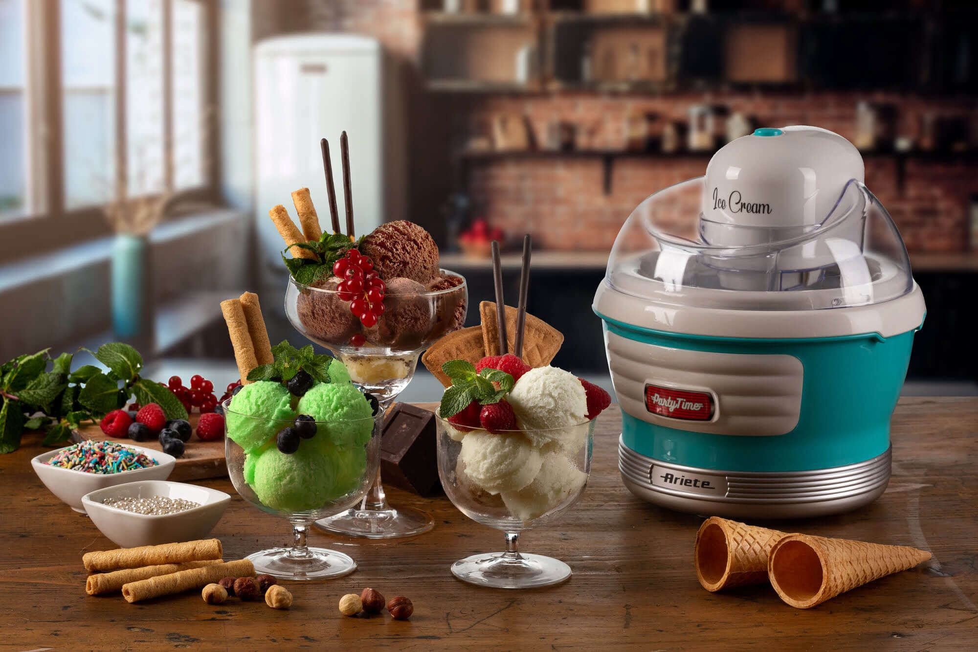 Ariete Party Time Ice Cream Maker – Fresh Homemade Treats