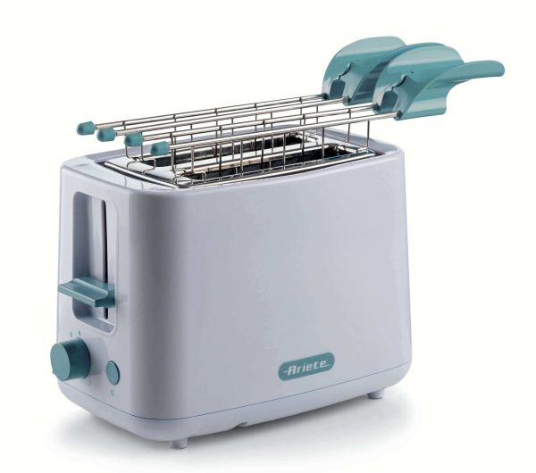 Ariete Breakfast 2-Slice Toaster – White – Quick & Even Ariete Breakfast 2-Slice Toaster – White – Quick & Even