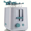 Ariete Breakfast 2-Slice Toaster – White – Quick & Even