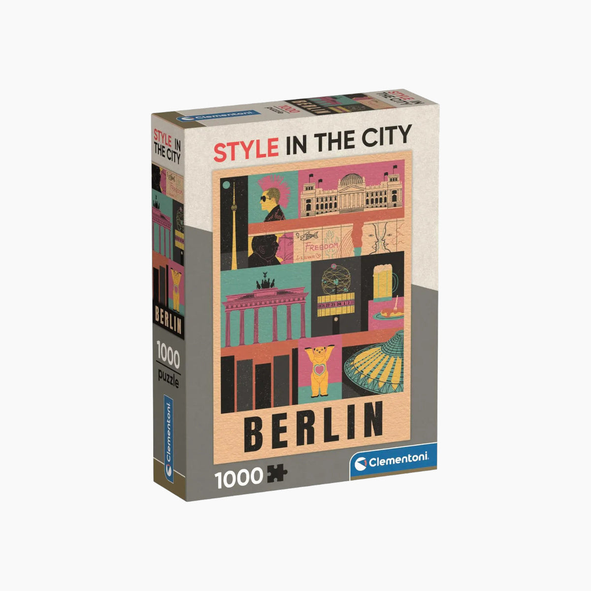 Clementoni Style in the City Berlin Jigsaw Puzzle – 1000 Pieces