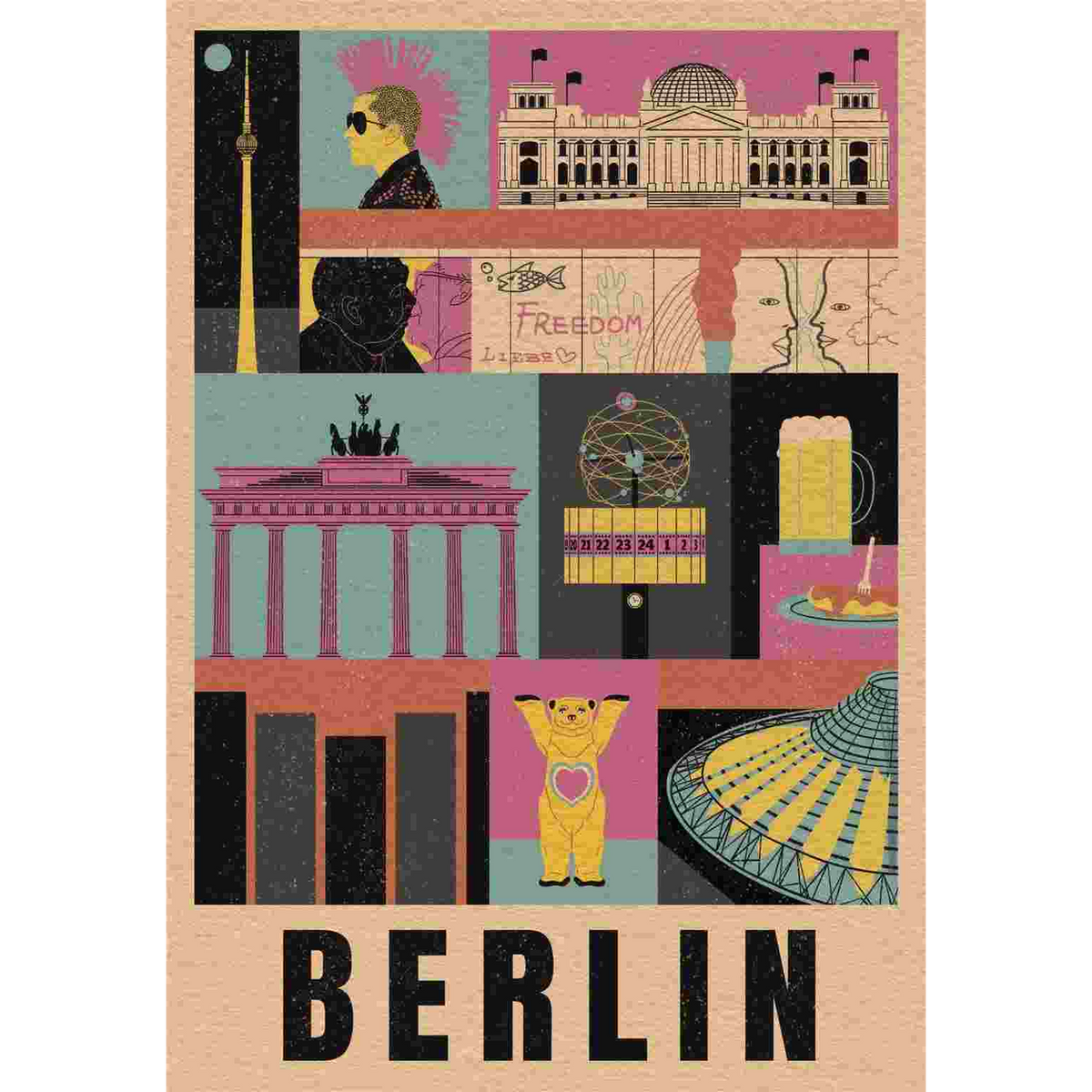 Clementoni Style in the City Berlin Jigsaw Puzzle – 1000 Pieces