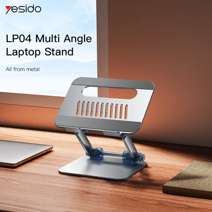 YESIDO LP04 Aluminum Alloy Multi-Angle Laptop Stand YESIDO LP04 Aluminum Alloy Multi-Angle Laptop Stand
