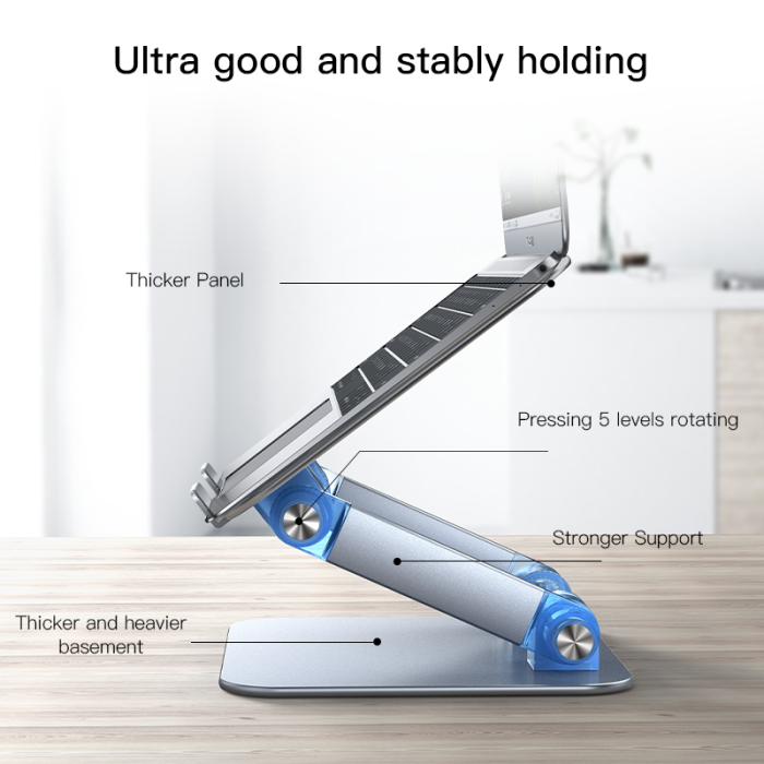 YESIDO LP04 Aluminum Alloy Multi-Angle Laptop Stand YESIDO LP04 Aluminum Alloy Multi-Angle Laptop Stand