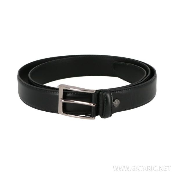 Roncato Sintesi Leather Belt 150cm - Black