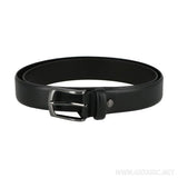 Roncato Sintesi Leather Belt 130cm - Black