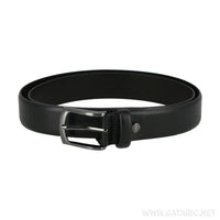 Roncato Sintesi Leather Belt 130cm - Black