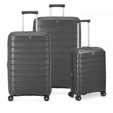 Roncato Butterfly 3-Piece Hardshell Luggage Set - Grey