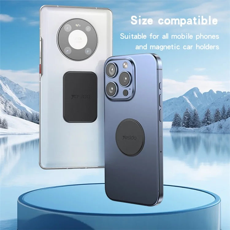 Yesido C207 Leather Texture Alloy Wireless Charging Adapter Yesido C207 Leather Texture Alloy Wireless Charging Adapter