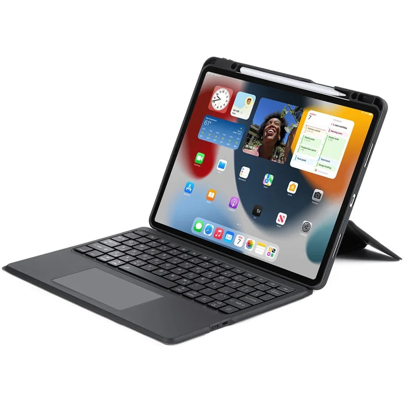 Dux Ducis DK Series Keyboard iPad Air 6 11/Air 4/5/Pro 11 (2018/2020/2021/2022) Arabic