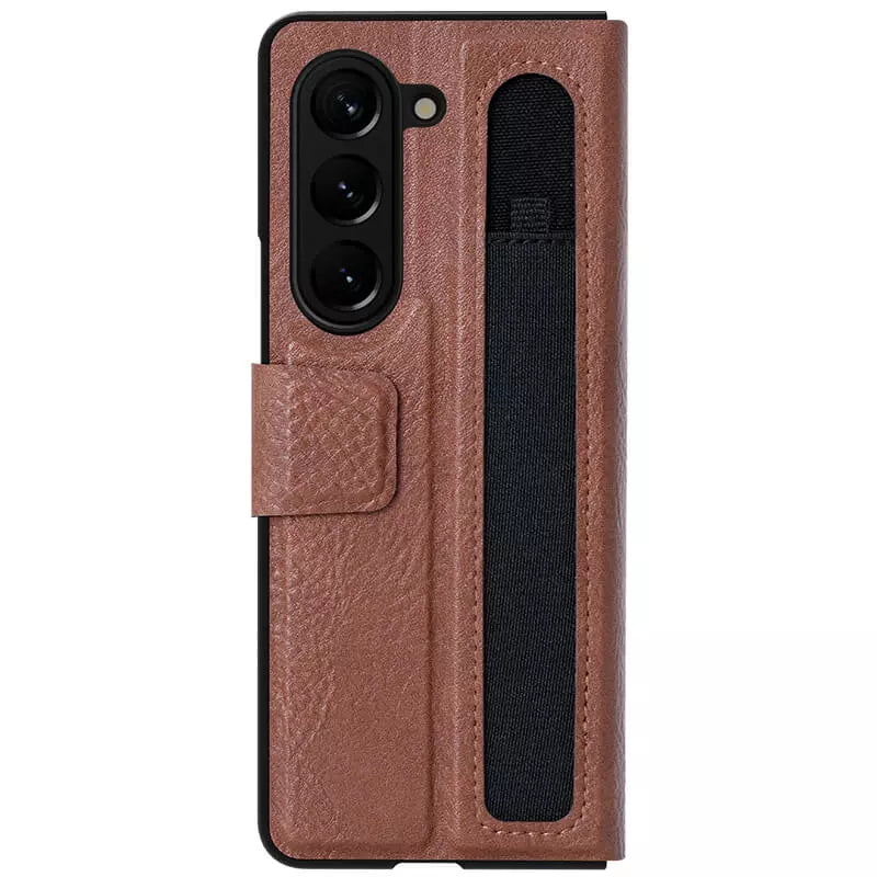 Nillkin Aoge Leather Case for Z Fold5 – Premium & Protective Nillkin Aoge Leather Case for Z Fold5 – Premium & Protective