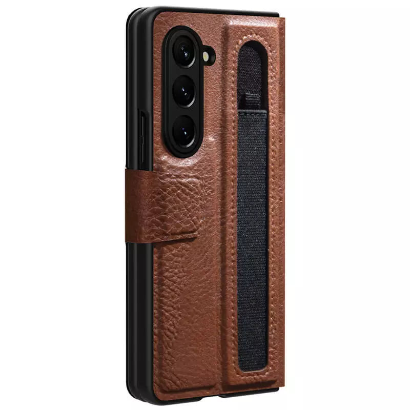 Nillkin Aoge Leather Case for Z Fold5 – Premium & Protective Nillkin Aoge Leather Case for Z Fold5 – Premium & Protective
