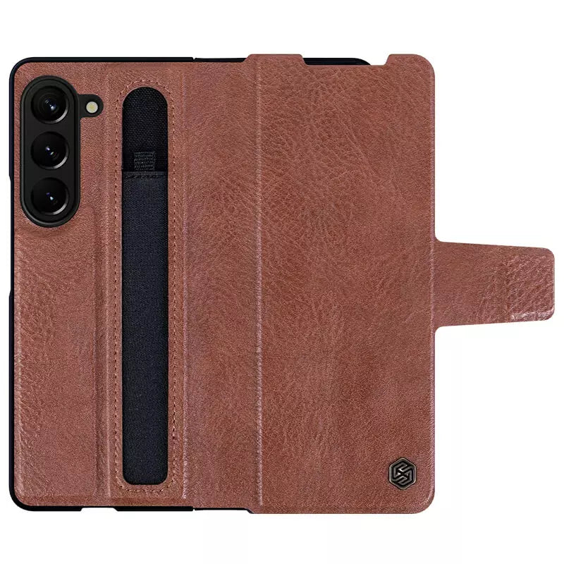 Nillkin Aoge Leather Case for Z Fold5 – Premium & Protective Nillkin Aoge Leather Case for Z Fold5 – Premium & Protective