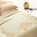 بطانية صوف مارينو 230×270 سم Somma Greta – بيج