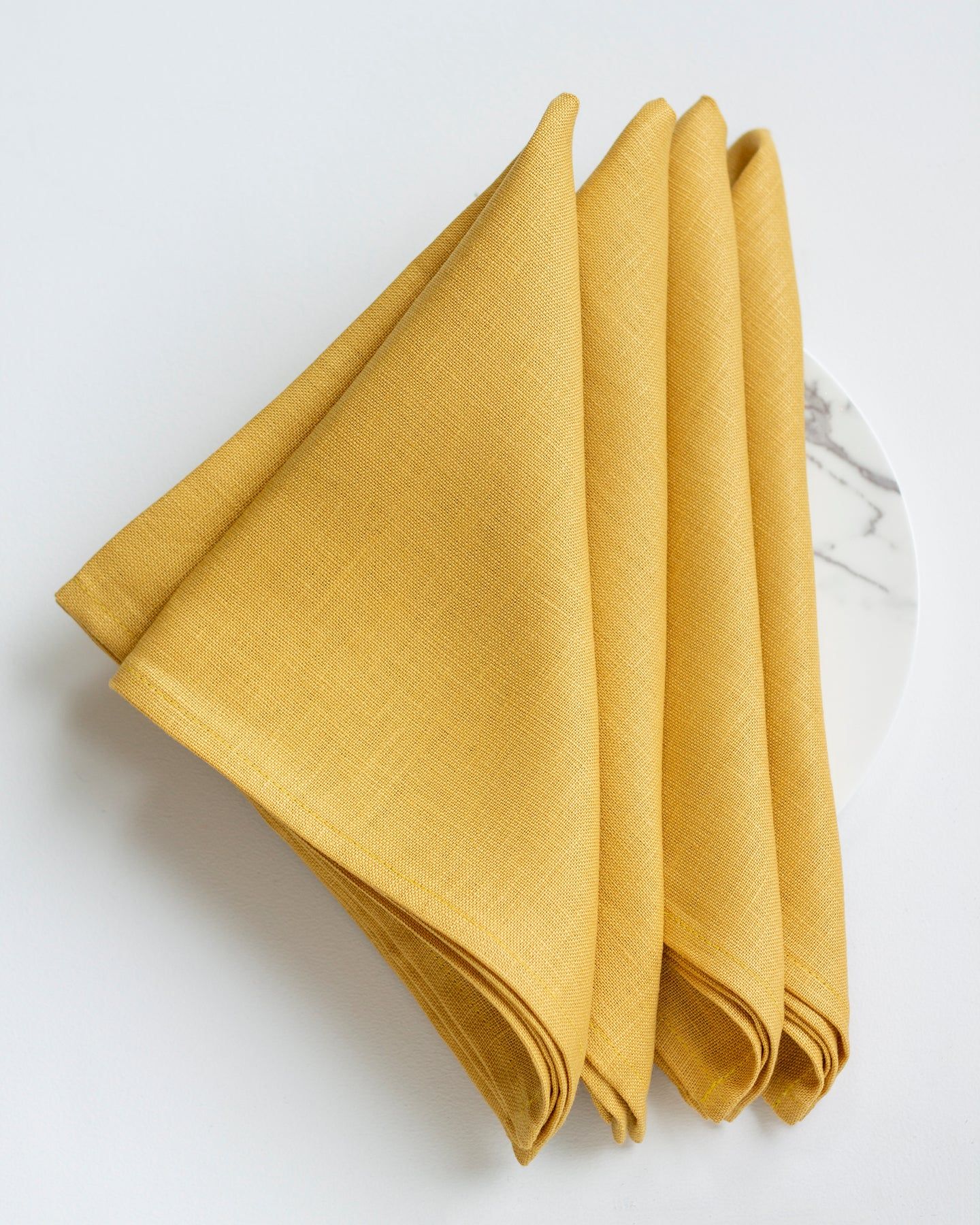 Desideri Di Casa Irlanda 2-Piece Table Napkins - Yellow