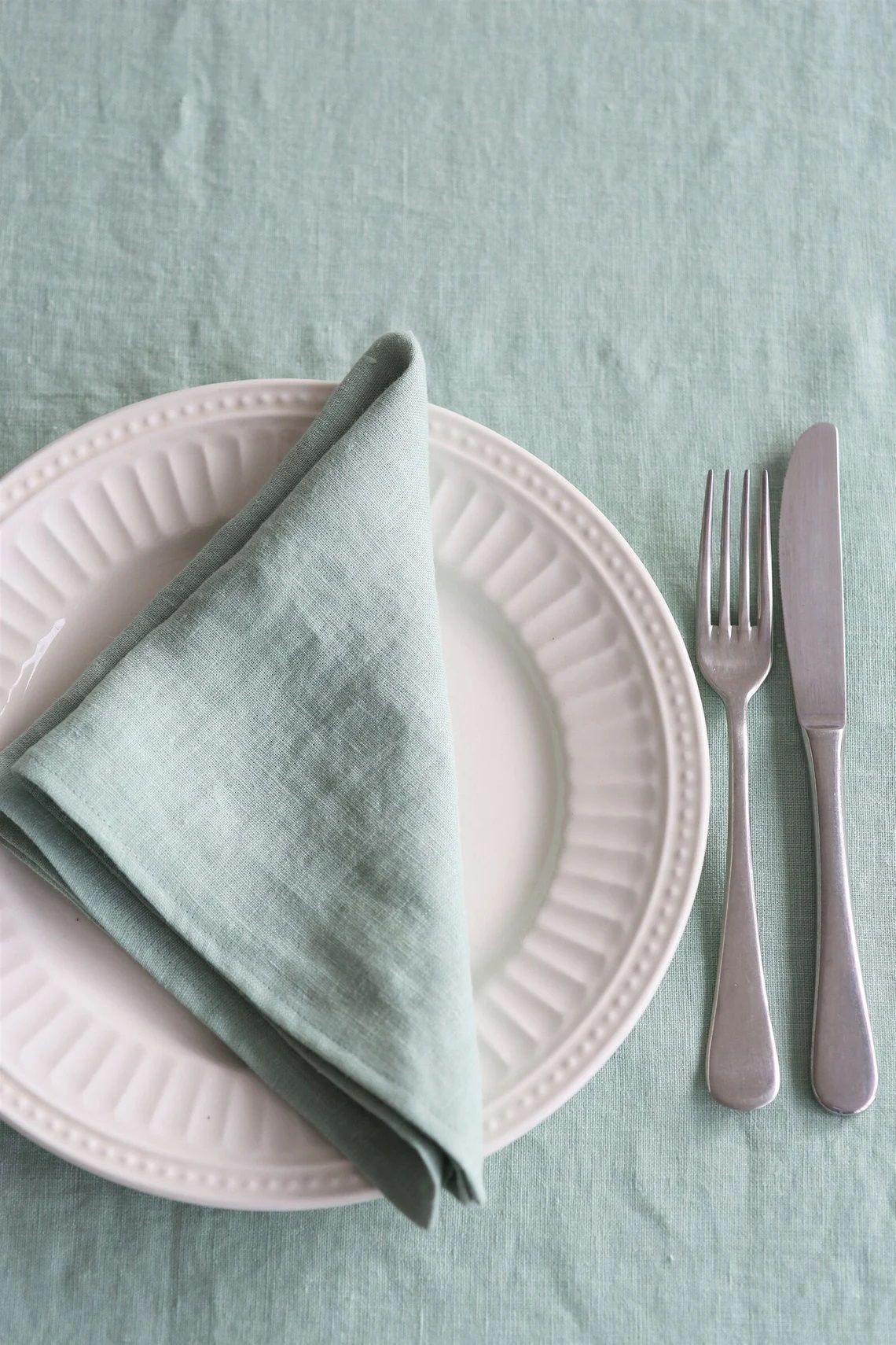Desideri Di Casa Irlanda 2-Piece Table Napkins - Green