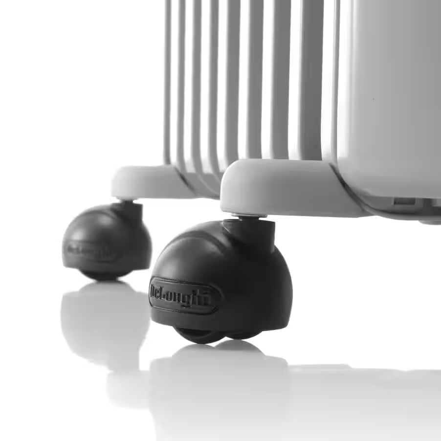 مدفأة روديتر ديلونجي 2500 واط و12 ريشة للغرف التي تصل مساحتها إلى 75 مترًا مكعبًا