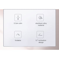 YESIDO LP03 Folding Laptop Stand - Zinc Alloy Design