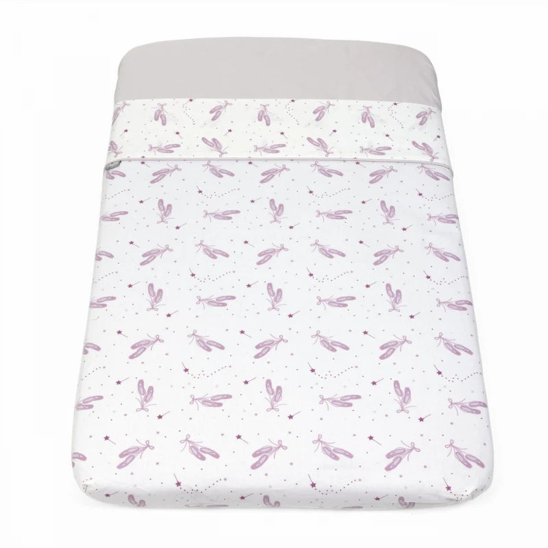 Chicco Next2Me Pink Ballet Crib Sheet Set – 2 Pieces
