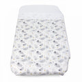 Chicco Next2Me Crib Sheets Set – Grey Sheep, 2-Piece, 100% Cotton