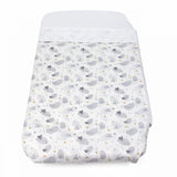 Chicco Next2Me Crib Sheets Set – Grey Sheep, 2-Piece, 100% Cotton