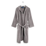 Caleffi Minorca Bathrobe S - Gray Soft & Elegant