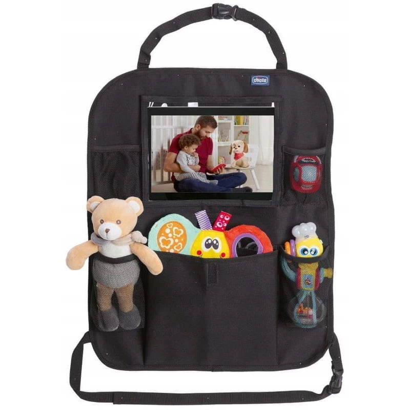 Chicco Backseat Organizer with iPad Holder – Black Chicco Backseat Organizer with iPad Holder – Black