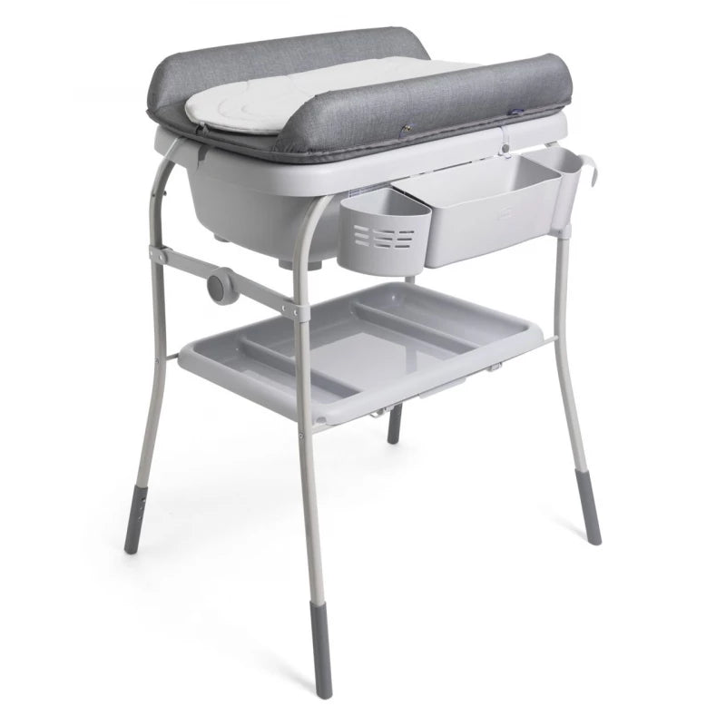 Chicco Cuddle & Bubble Bath & Changing Station – Graphite