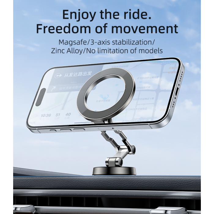 Yesido C203 3-Axis Stabilization Magnetic Phone Holder Yesido C203 3-Axis Stabilization Magnetic Phone Holder