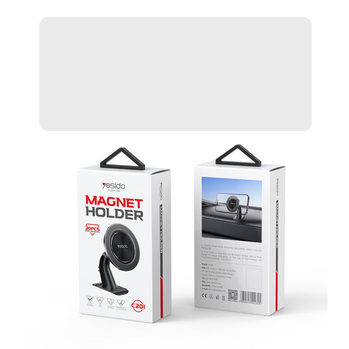 YESIDO 360° Rotating Magnetic Phone Holder for Dashboard YESIDO 360° Rotating Magnetic Phone Holder for Dashboard