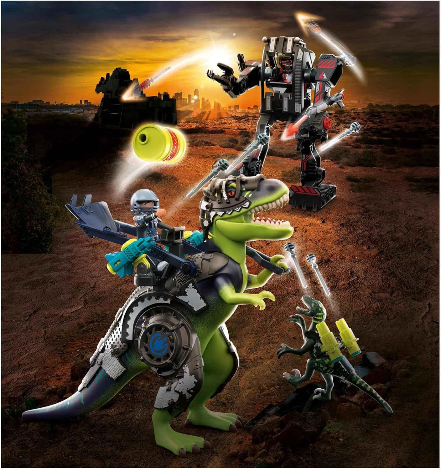 Playmobil Dino Rise T-Rex Battle of the Giants Adventure Playmobil Dino Rise T-Rex Battle of the Giants Adventure