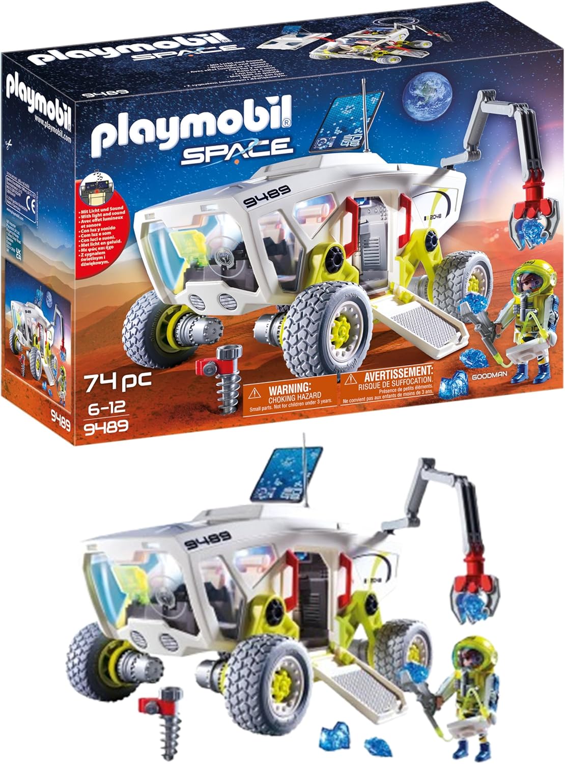 Playmobil Mars Research Vehicle - Fun Exploration Toy