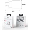 YC52 PC Fireproof Charger - 30W Fast Charging with 3 Ports