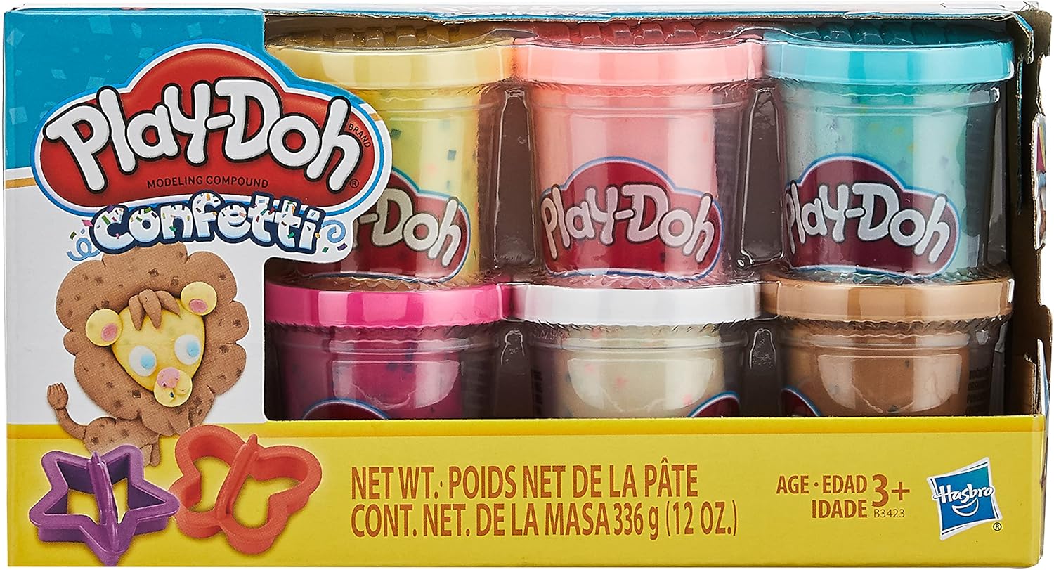 Hasbro Play-Doh Confetti Compound Collection Hasbro Play-Doh Confetti Compound Collection