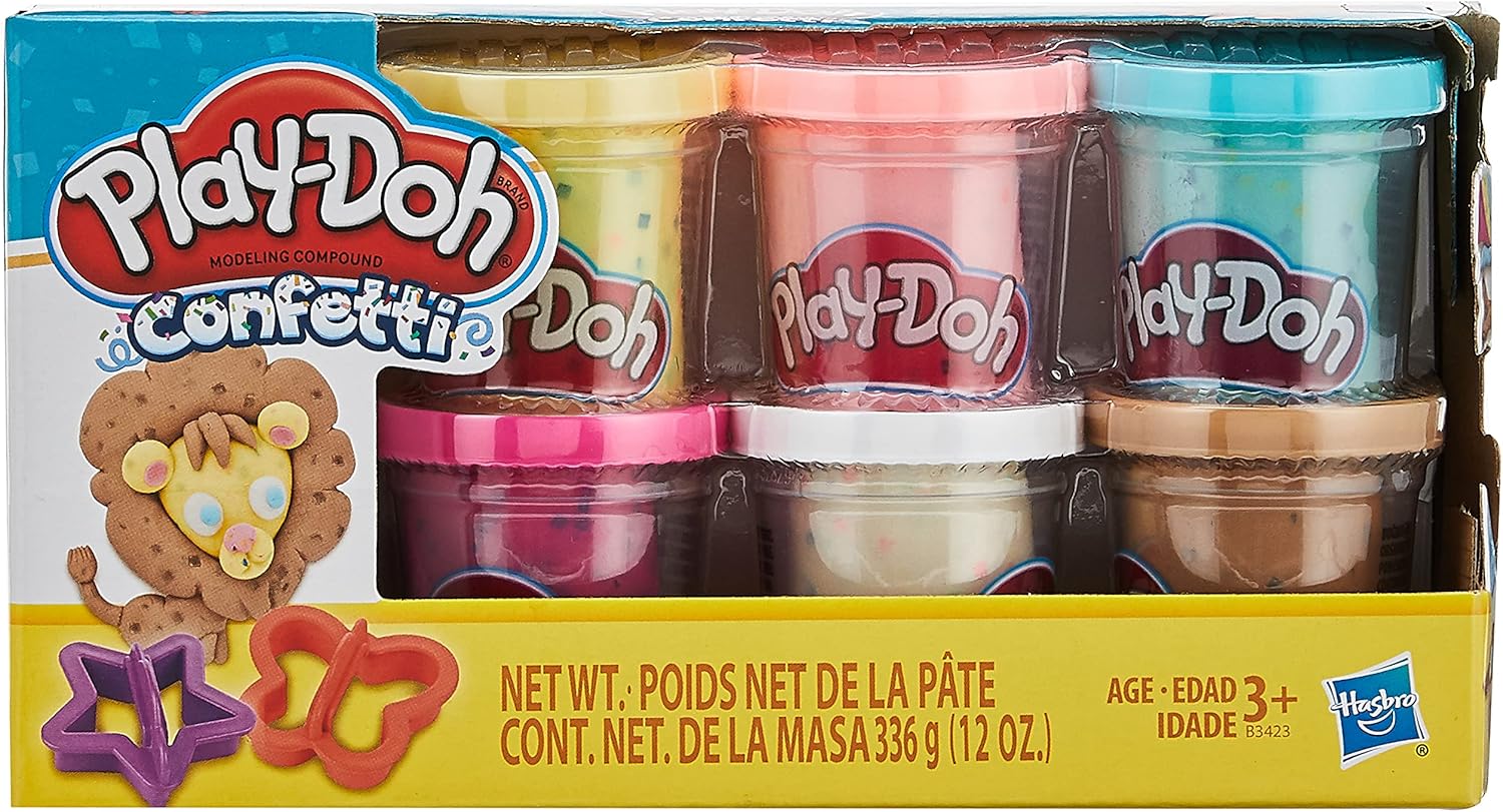 Hasbro Play-Doh Confetti Compound Collection