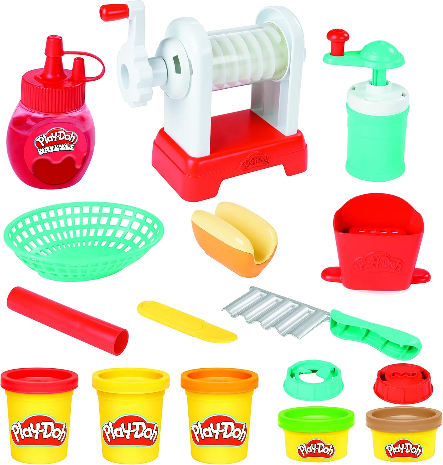 Hasbro Play-doh Kitchen Creations Spiral Fries Playset