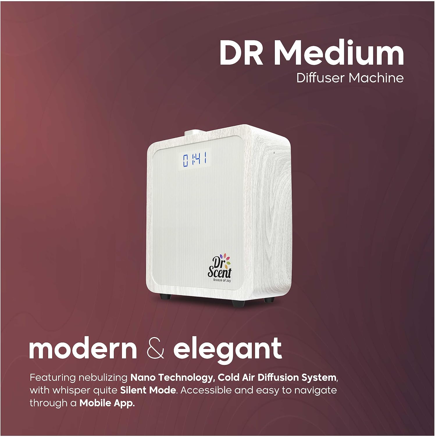 Dr.Scent Essential Oil Diffuser Fragrance Machine Medium Dr.Scent Essential Oil Diffuser Fragrance Machine Medium