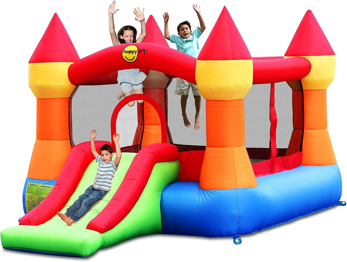 Happy Hop Castle Bouncer with Slide