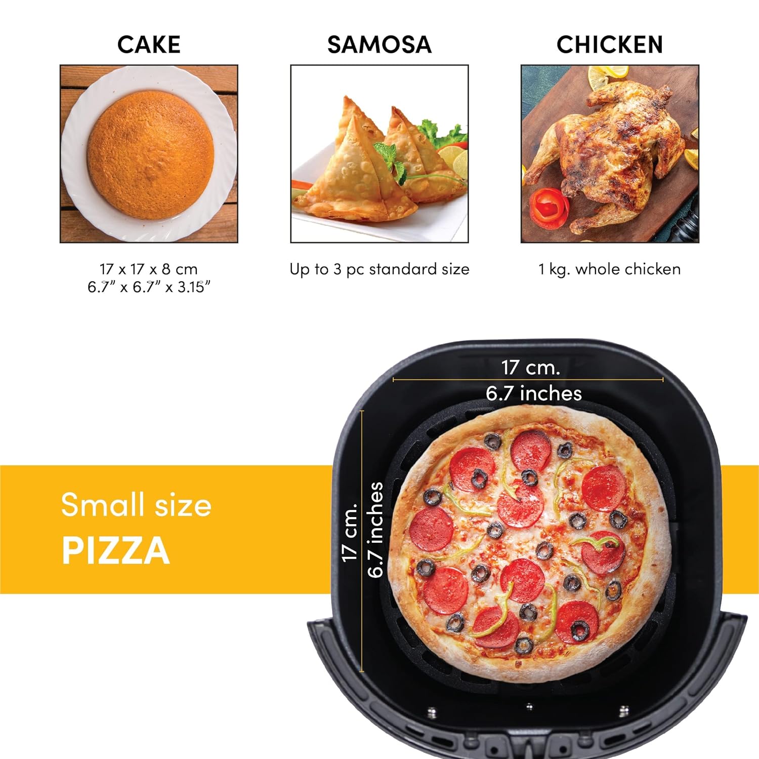 Nutricook Air Fryer Mini / 3.3L / Digital Display Nutricook Air Fryer Mini / 3.3L / Digital Display
