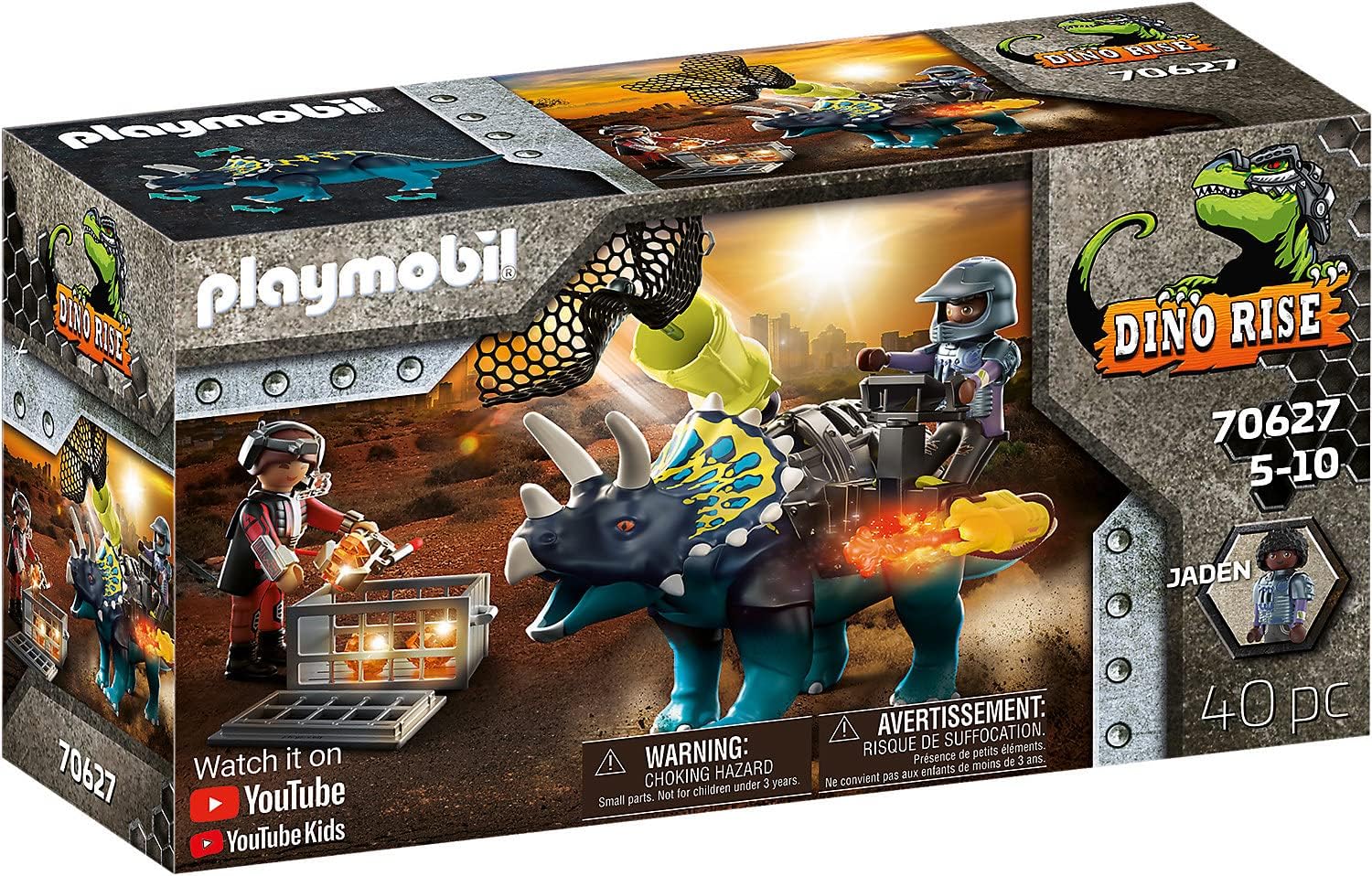 Playmobil Dino Rise Triceratops Battle for the Legendary Stones Playmobil Dino Rise Triceratops Battle for the Legendary Stones