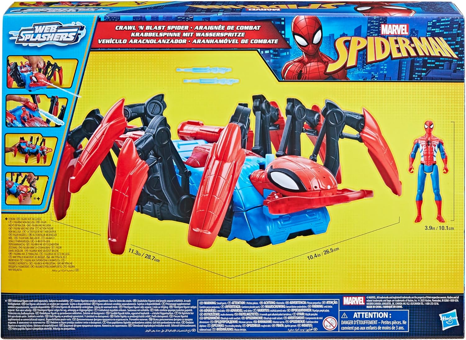Hasbro Spd Crawl N Blast Spider Hasbro Spd Crawl N Blast Spider