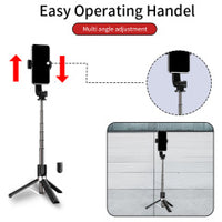 Jmary KT-219 2-in-1 Selfie Stick Tripod with Bluetooth Remote