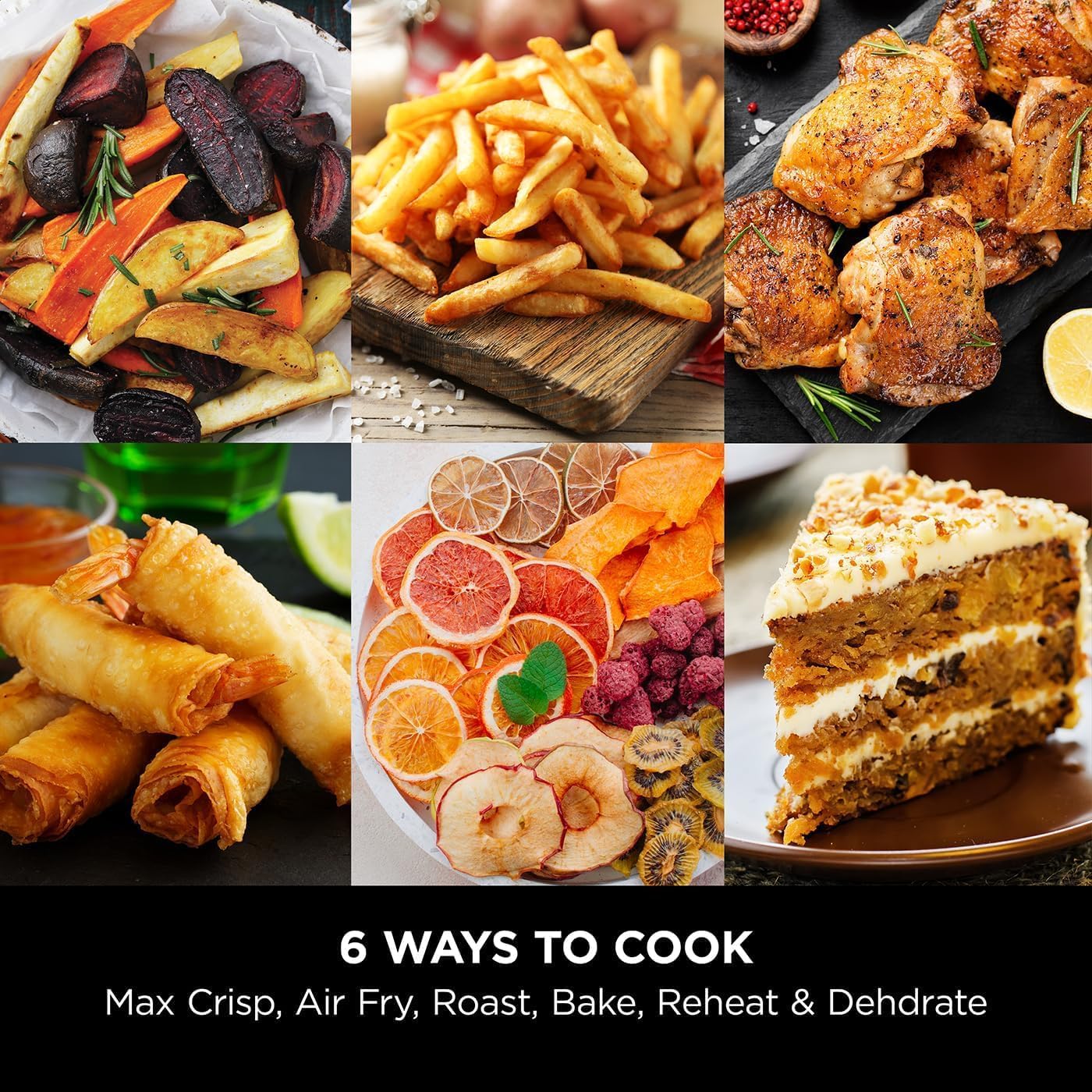 Ninja AF180ME – MAX PRO 6.2L Air Fryer with 6 Functions Ninja AF180ME – MAX PRO 6.2L Air Fryer with 6 Functions