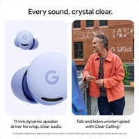 Google Pixel Buds 2a - Wireless Earbuds with Active Noise Cancellation