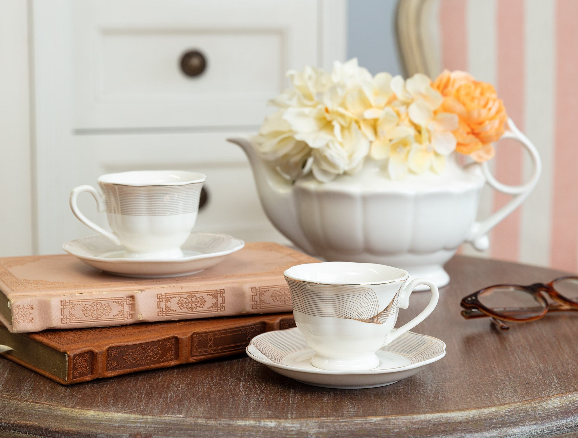Piquant 4-piece Coffee Cup Set - Madame Coco JO