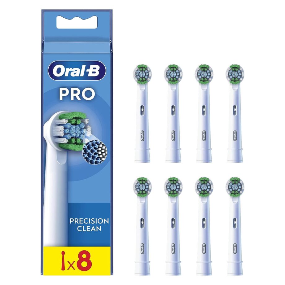 Oral-B Precision Clean Toothbrush Head with CleanMaximiser Technology 8 Pack Oral-B Precision Clean Toothbrush Head with CleanMaximiser Technology 8 Pack