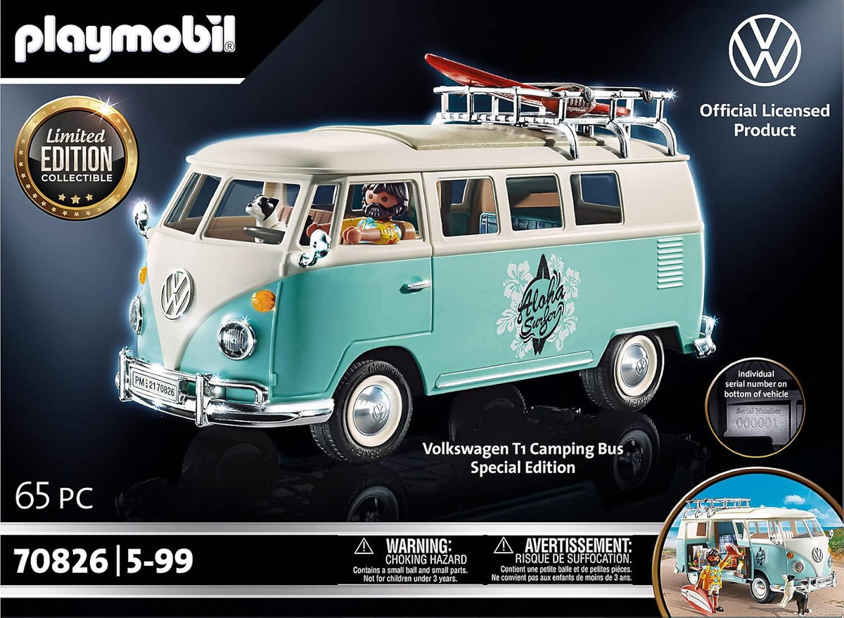 Playmobil Volkswagen T1 Campingbus Exclusive Special Edition Playmobil Volkswagen T1 Campingbus Exclusive Special Edition