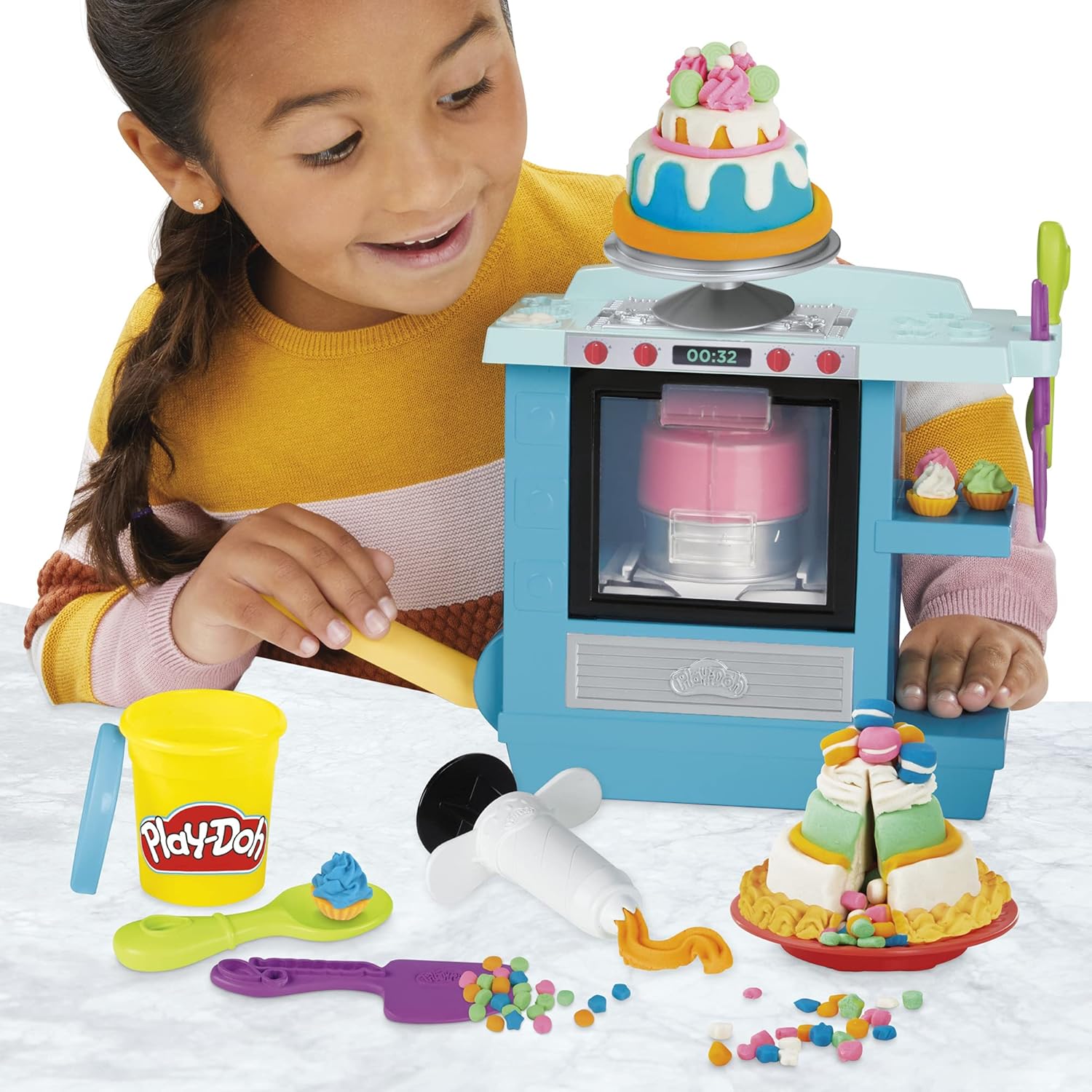 Hasbro Play-doh Kitchen Creations Rising Cake Oven Playset Hasbro Play-doh Kitchen Creations Rising Cake Oven Playset