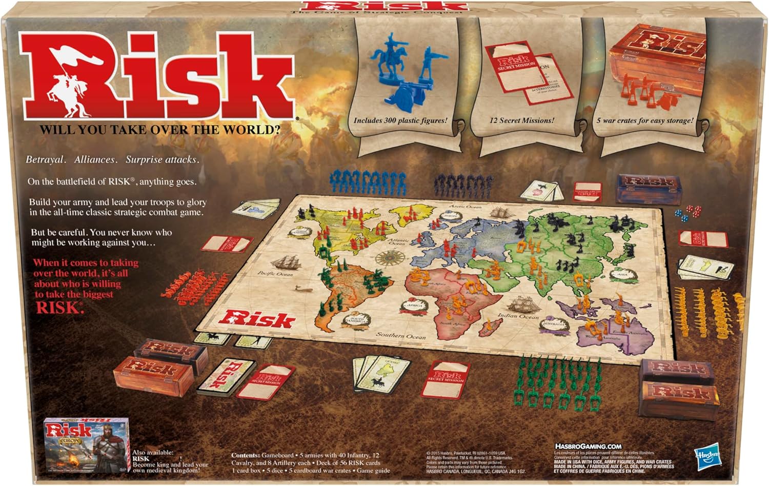 Hasbro Risk Board Game Hasbro Risk Board Game